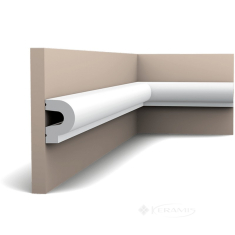 молдинг Orac Decor 5x3,5x200 см белый (P8060)