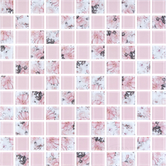 мозаїка Kotto Keramika GMP 0825008 С2 print 8 /pink 30х30