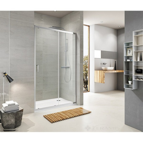 Душевая дверь Koller Pool Trend 120x190 стекло прозрачное (TD120C)