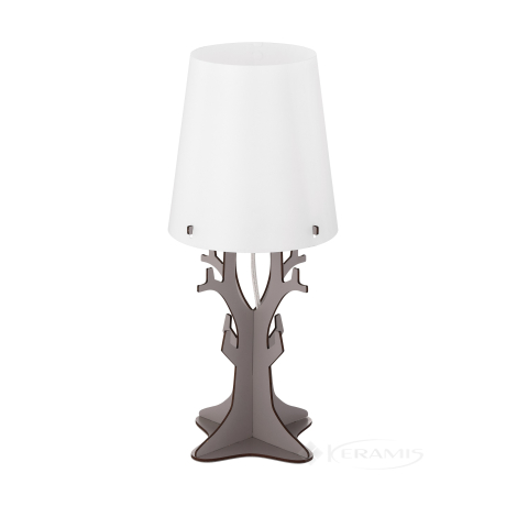 Настільна лампа Eglo Huntsham сірий, білий (49366)