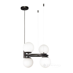 люстра Levistella (7521011-4 BK+WH)