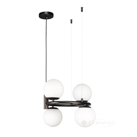 Люстра Levistella (7521011-4 BK+WH)