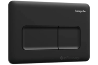 смывная клавиша Hansgrohe iFrame Original Q черный матовый (66001670)