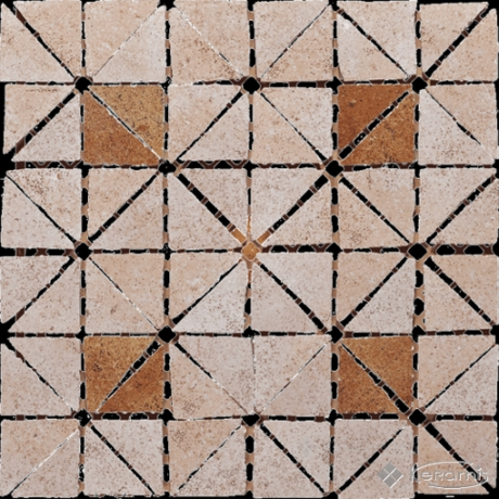Мозаїка Ceramika Gres Largo Rozeta А 33x33 bez