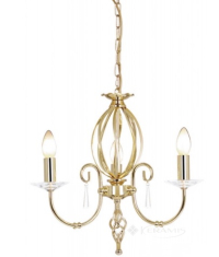 люстра Elstead Aegean (AG3 POL BRASS)