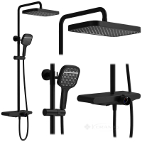 душова система Rea Bari чорний (REA-P0891)