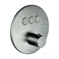 термостат для душа Paffoni Compact box скрытого монтажа, Steel (CPT019ST)