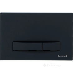 смывная клавиша Imprese I-Frame soft-touch черный (i7114PB)