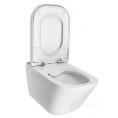 унитаз Roca Gap Clean Rim подвесной, без ободка (A34647L000)