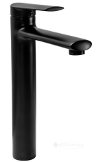 смеситель для умывальника Rea Buzz black высокий (REA-B6921)