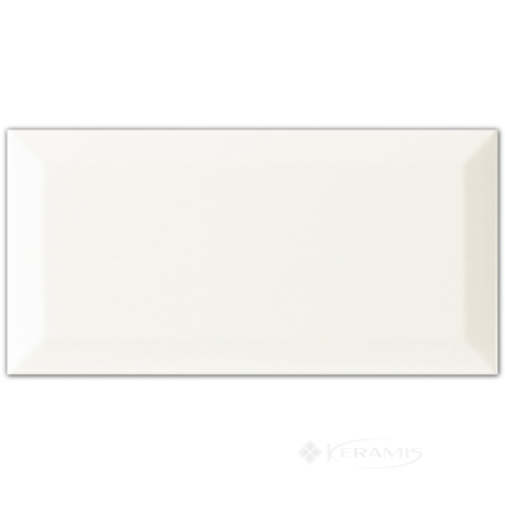Плитка Monopole Bisel Brillo 10x20 blanco