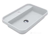 умывальник Miraggio Ocean 59,7x40x14,2 белый матовый, мебельный, искусственный камень (8813903)