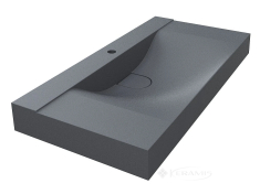 умывальник Miraggio Fly 1000 Mirastone 100x48 gray (1454)