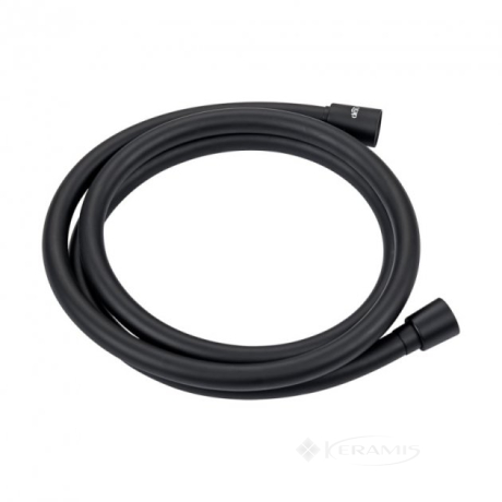 Шланг для душу Qtap Hadice 160 см чорний (QTHADPVC160B)