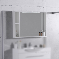 шкафчик зеркальный Fancy Marble 70,5x98,4x15,6  с диодной подсветкой (ШЗ-980)