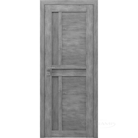Дверне полотно Rodos Modern Alfa 800 мм, глухе, каштан сірий