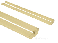 тримач для рушників Rea Evo золото, для стінки душової кабіни (REA-46000)