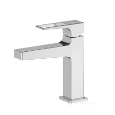 смеситель для умывальника Aqua Rodos Sharp с донным клапаном, хром (АР000041737)