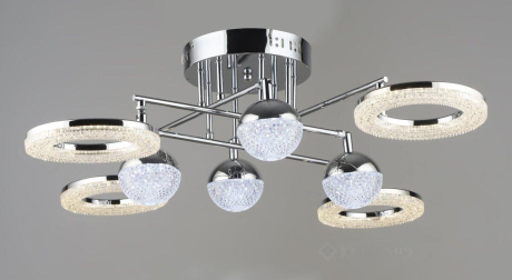 Люстра светодиодная акриловая Sirius B YH1183/4+4 CH (SP000043648)