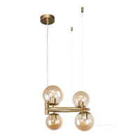 люстра Levistella (7521011-4 BRZ+BR)