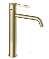 смеситель для умывальника Rea Foster высокий, brushed gold (REA-B6441)