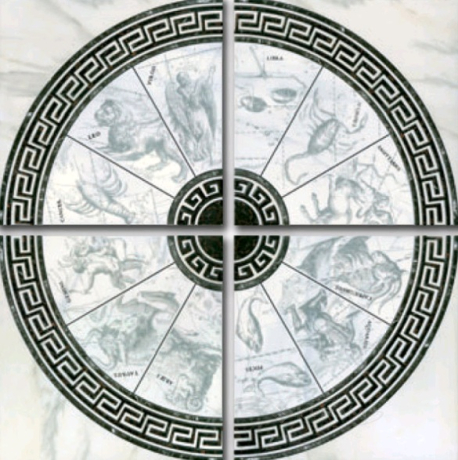 Декор Интеркерама Alon 86x86 сірий (71)