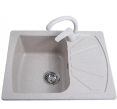 кухонна мийка Bretta Tera 61x50 мигдаль