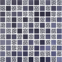 мозаїка Kotto Keramika GMP 0825010 С2 print 10 /black mat 30х30