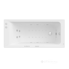 ванна Roca Easy 150x70 с гидромассажем Effects Gold + сифон (A24T313000)