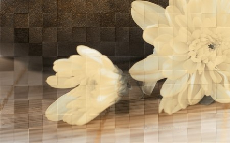 Декор Golden Tile Bali-2 25x40 бежевый