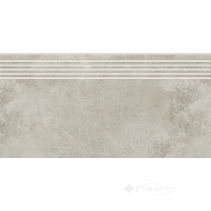 сходинка Opoczno Quenos 29,8x59,8 light grey steptread