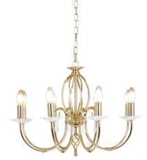 люстра Elstead Aegean (AG8 POL BRASS)