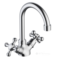 смеситель для умывальника Damixa Retro хром (230210000)