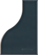 плитка Equipe Curve 8,3x12 ink blue glossy