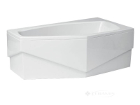 панель для ванни Polimat Marika кутова, 140x80 біла (00800)