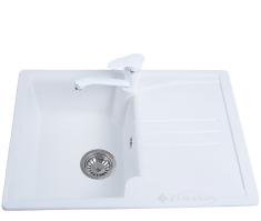 кухонна мийка Bretta Tera 61x50 біла