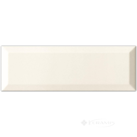 Плитка Monopole Bisel Brillo 10x30 blanco