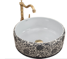 умывальник Rea Florisa 40x40 flowers (REA-U3308) (умывальник Rea Florisa 40x40 flowers (REA-U3308))