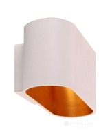 бра настенный светильник Goldlux Elissa G9 1x10W IP20 белый (324429-PLX)