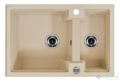Кухонна мийка Deante Polka 63x43x15 пісочний (ZQO 7503)