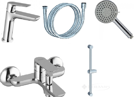 Набор смесителей для ванны Ravak Classic (CL 012,CL 022,953.00,972.00,911.00)