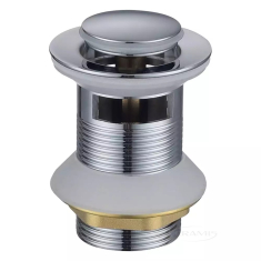 донный клапан Devit click-clack, хром (550549C)