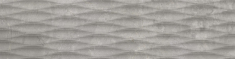 декор Cerrad Masterstone 119,7x29,7 waves silver, матовый, ректифицированный