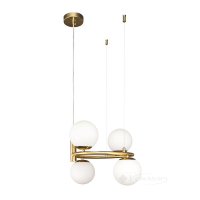 люстра Levistella (7521011-4 BRZ+WH)