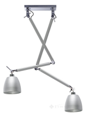 подвесной светильник Azzardo Zyta, алюминий, 2 лампы (AZ2301)