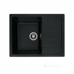кухонная мойка Platinum Intenso 64,5х49,5х20 матовая черная (SP000025113)