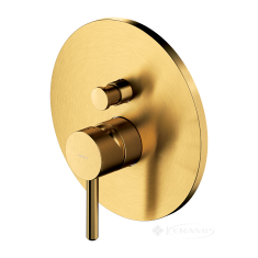 смеситель для ванны и душа скрытого монтажа Omnires Y brushed gold (Y1235GLB)