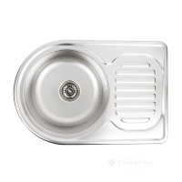 кухонна мийка Platinum 67x45x20 декор (SP000007030)