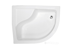 поддон Besco Maxi 120x85х38,5 левый, + ножки, белый (BAM-120-NL)