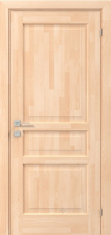 дверное полотно Rodos Woodmix Praktic 600 мм, глухое, массив сосны без покрытия